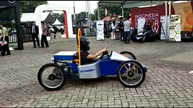 Test drive mobil listrik Polban