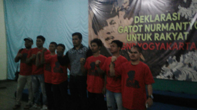 Deklarasi Relawan GNR Yogyakarta