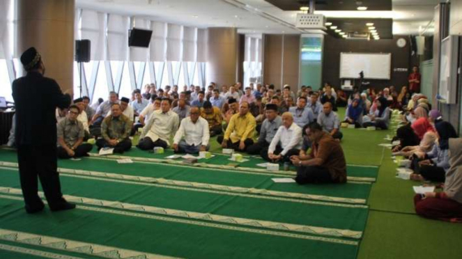 Suasana Tahrib Ramadhan dalam peresmian Program Ramadhan Untuk Negeri.