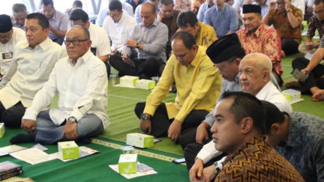 Suasana Tahrib Ramadhan dalam peresmian Program Ramadhan Untuk Negeri.