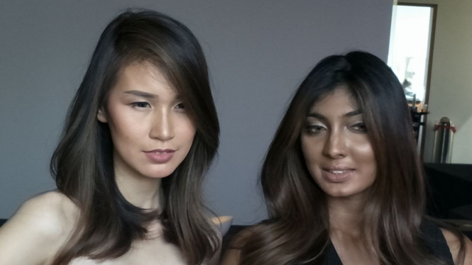 Tren rambut dengan teknik balayage