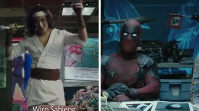Wiro Sableng dalam trailer Deadpool 2.