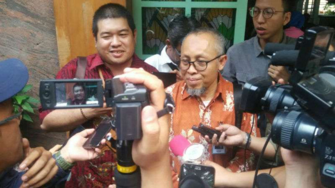Daryono, General Manager PT PLN Wilayah Sumatra Selatan, Jambi dan Bengkulu, saat ditemui di Palembang pada Jumat, 11 Mei 2018.