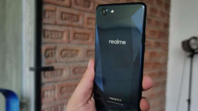 Smartphone Oppo Realme.