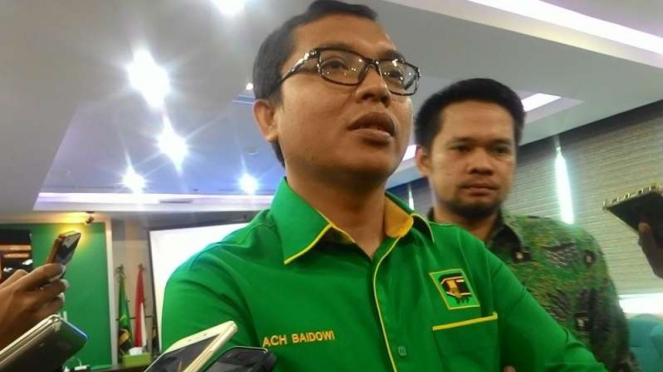 Ketua Dewan Pimpinan Pusat Partai Persatuan Pembangunan (PPP) Achmad Baidowi (Awiek)