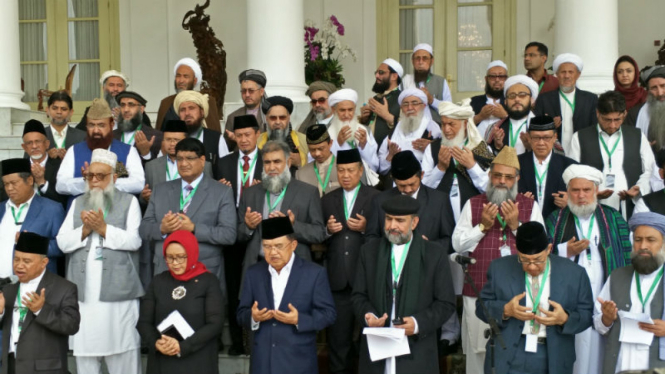 Pertemuan trilateral, antara Indonesia, Afghanistan dan Pakistan di Istana Bogor