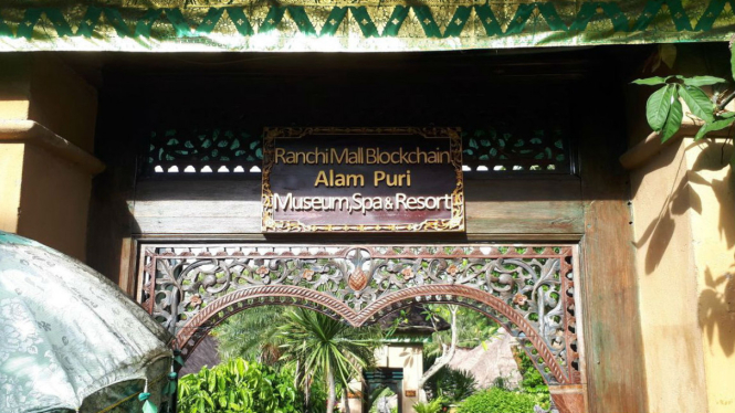 Ranchi Mall Blockchain Alam Puri Museum Resort & Spa di Bali