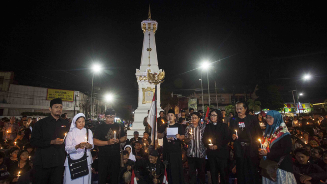 Aksi Solidaritas Ledakan Bom Surabaya