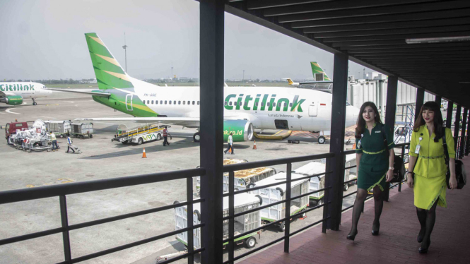 Maskapai penerbangan Citilink.