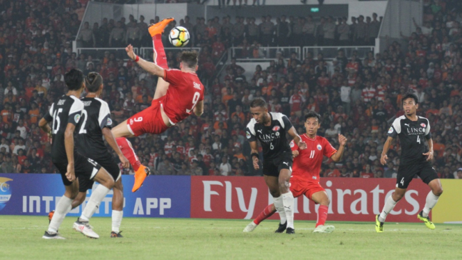 Persija Kalah 3-1 Lawan Home United