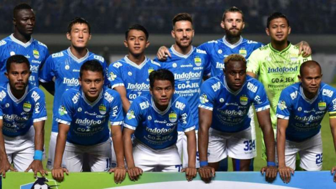 Skuat Persib Bandung di ajang Liga 1 2018