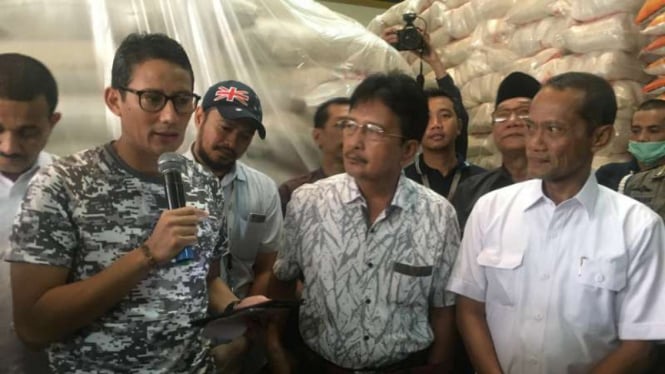 Wakil Gubernur DKI Jakarta Sandiaga S Uno.