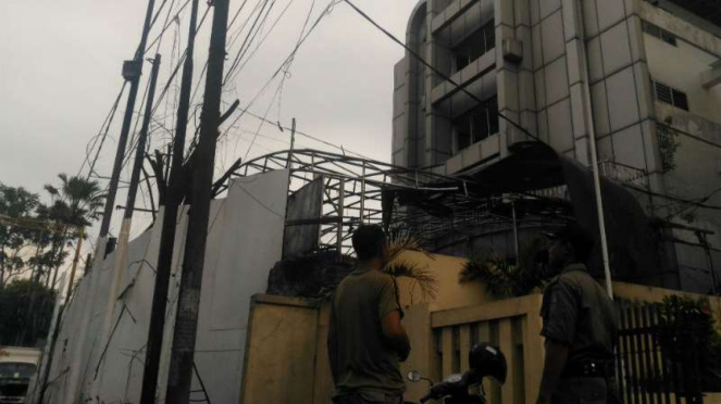 Kondisi Gereja setelah Teror Bom Bunuh Diri di Surabaya