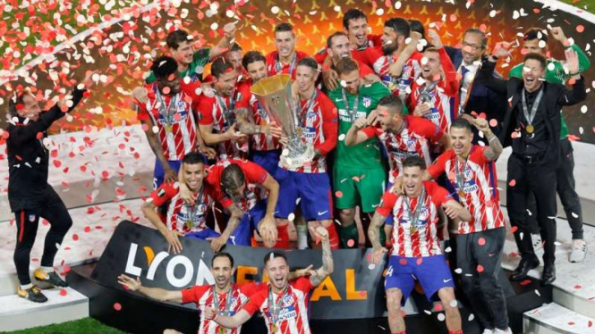 Atletico Madrid juara Liga Europa 2017/2018