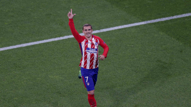 Selebrasi Fortnite ala pemain Atletico Madrid, Antoine Griezmann