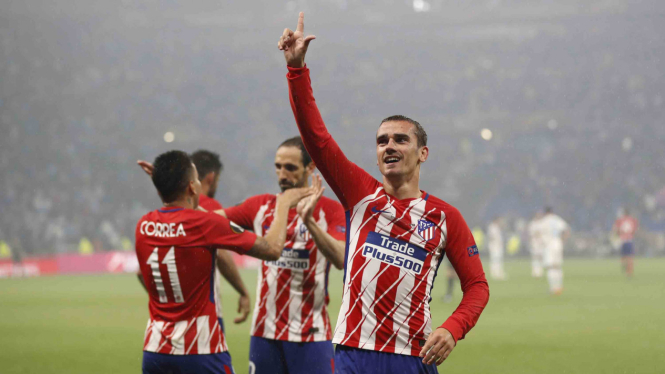 Selebrasi Fortnite ala pemain Atletico Madrid, Antoine Griezmann