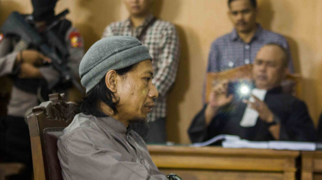 Sidang kasus terorisme Aman Abdurrahman di PN Jakarta