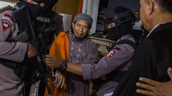 Sidang kasus terorisme Aman Abdurrahman di PN Jakarta