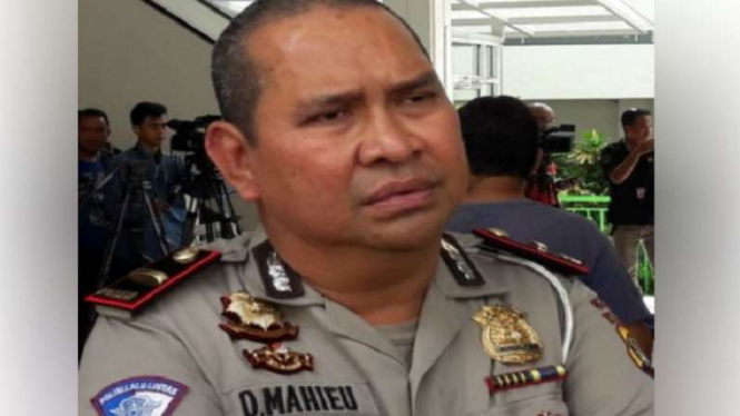 Anggota Polri Ipda Denny Mahieu korban bom Thamrin