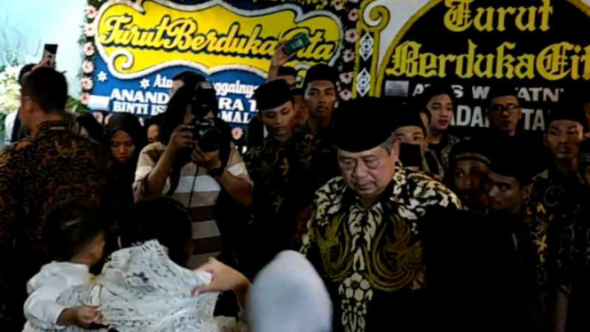 SBY di rumah duka Adara Taista