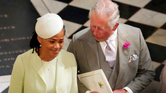 Pangeran Charles dan ibunda Meghan Markle.