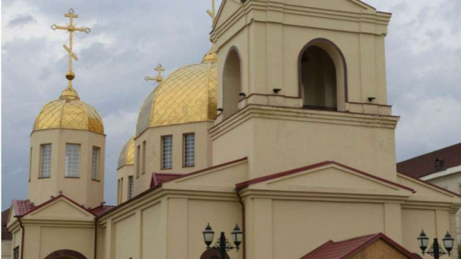 Gereja Ortodoks di Chechnya, Rusia diserang bom