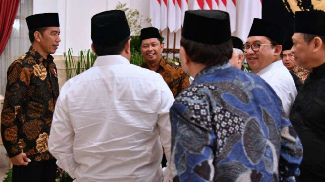 Suasana buka bersama di Istana Negara.