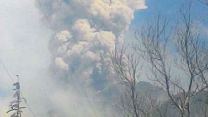 Gunung Merapi.