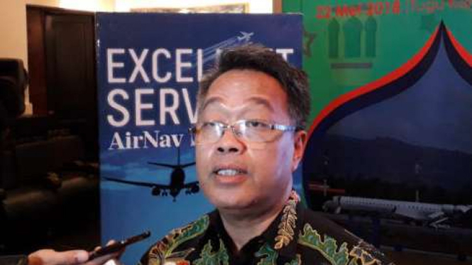 Direktur Utama AirNav Indonesia Novie Riyanto.