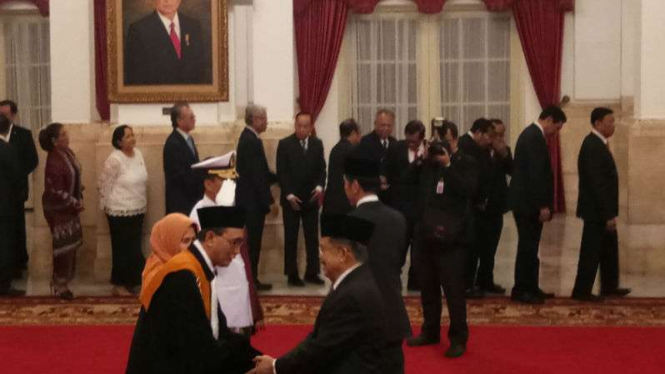 Pelantikan Wakil Ketua Mahkamah Agung (MA), Sunarto di Istana Negara