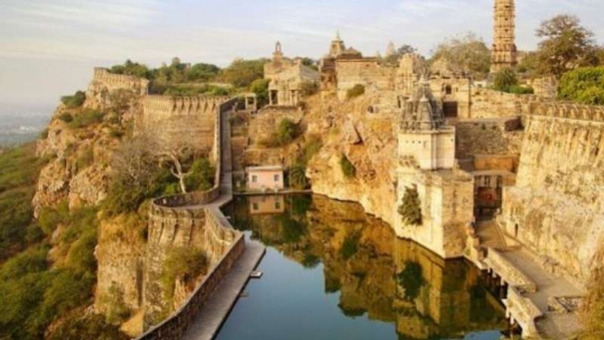 Benteng Chittorgarh, India