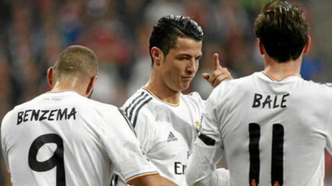 Trio BBC Real Madrid.