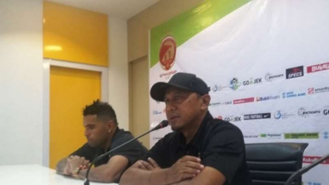 Pelatih Sriwijaya FC Rahmad Darmawan