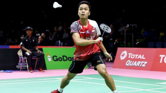 Pebulutangkis tunggal putra Indonesia, Anthony Sinisuka Ginting