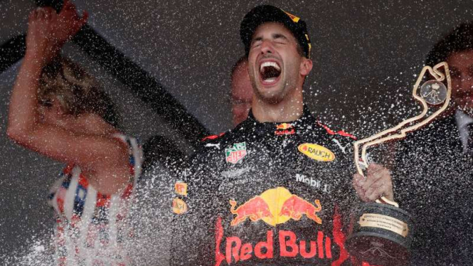 Pemballap Red Bull Racing, Daniel Ricciardo.