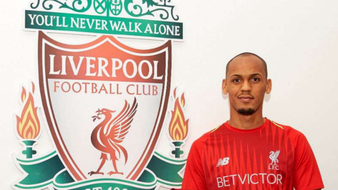 Gelandang Liverpool, Fabinho.