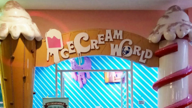 Ice Cream World Jatim Park 3 Spot Foto Unik Di Batu Viva