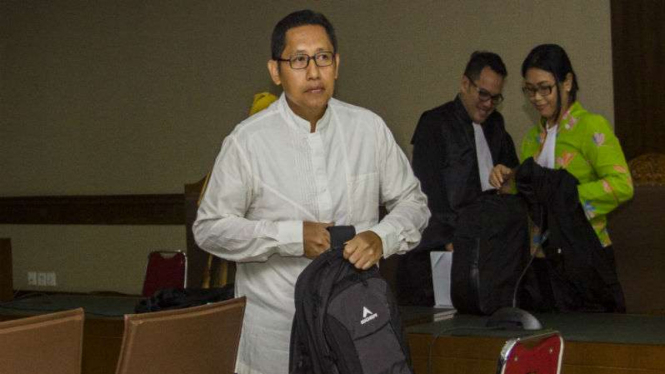 Terpidana kasus korupsi Wisma Atlet Anas Urbaningrum mengajukan PK
