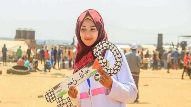 Razan Najjar, relawan medis Palestina ditembak militer Israel
