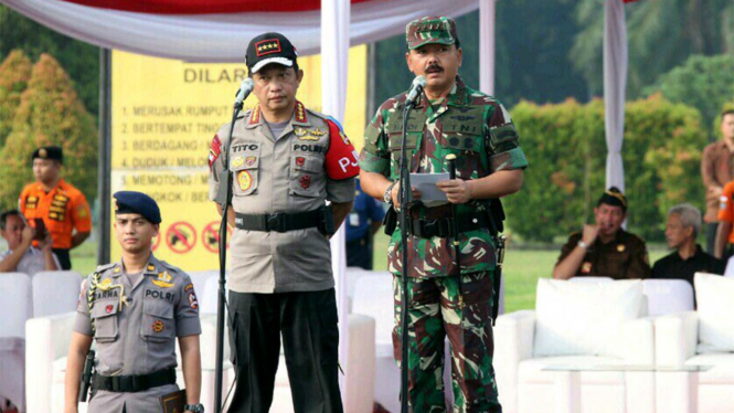 Kapolri dan Panglima TNI