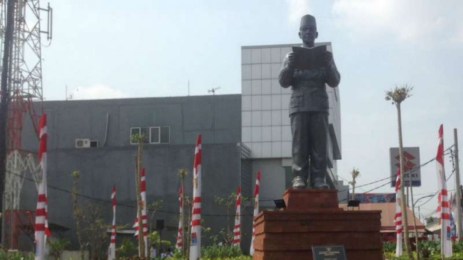  Patung Presiden pertama RI, Ir Soekarno di Semarang, Jawa Tengah