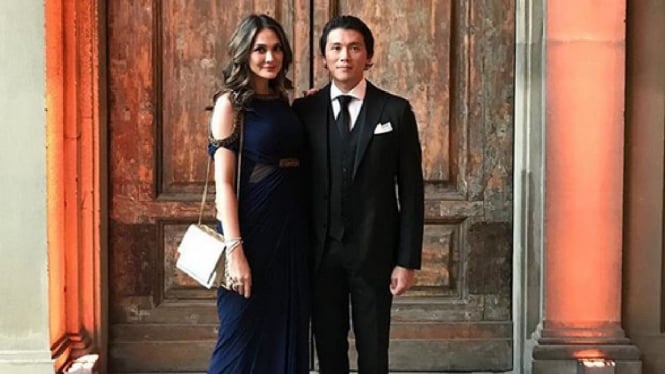 Luna Maya dan Reino Barack.