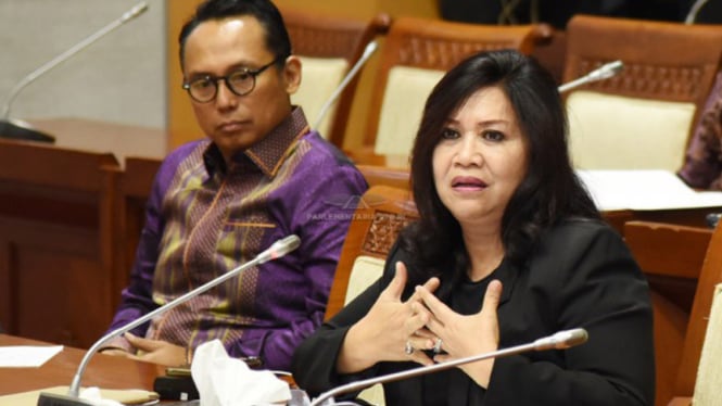 Anggota Komisi I DPR RI Evita Nursanty 