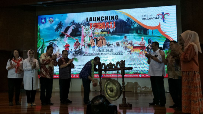 Toboali City on Fire resmi dibuka Menteri Pariwisata Arief Yahya