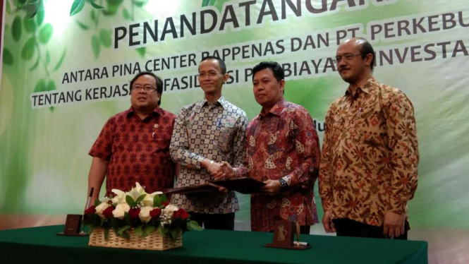 MoU antara PTPN III dengan PINA Center di Kementerian PPN/Bappenas.