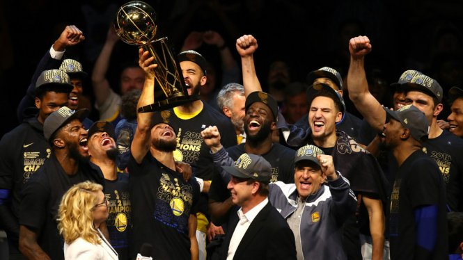 Golden State Warriors memastikan diri menjadi juara NBA 2018