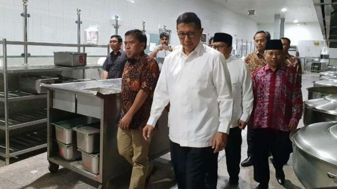 Menteri Agama Lukman Hakim Saifuddin tinjau dapur Madinah