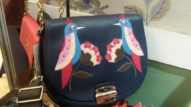 Furla Club Bird Blue