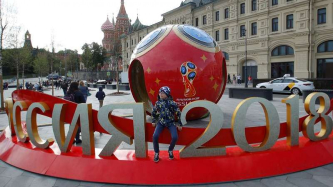 Suasana di Rusia jelang Piala Dunia