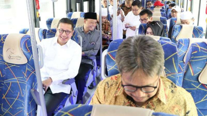 Menteri Agama Lukman Hakim Saifuddin tinjau kesiapan sarana haji di Arab Saudi